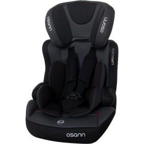 OSANN Lupo Isofix Car seat with Isofix 102-129-194 with Isofix, 0-36 kg, 3-point harness, Black