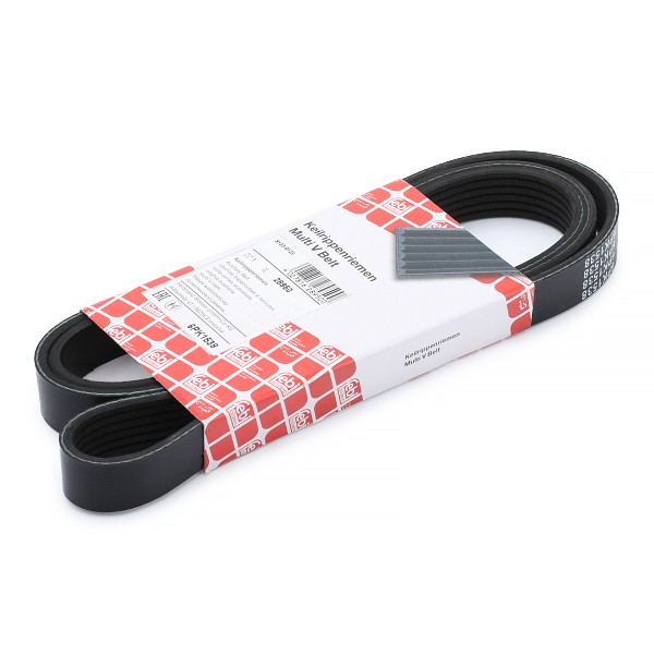 FEBI BILSTEIN Courroie Trapézoïdale à Nervures 28950 VW,BMW,FORD,GOLF IV 1J1,BORA 1J2,BORA Ranchera