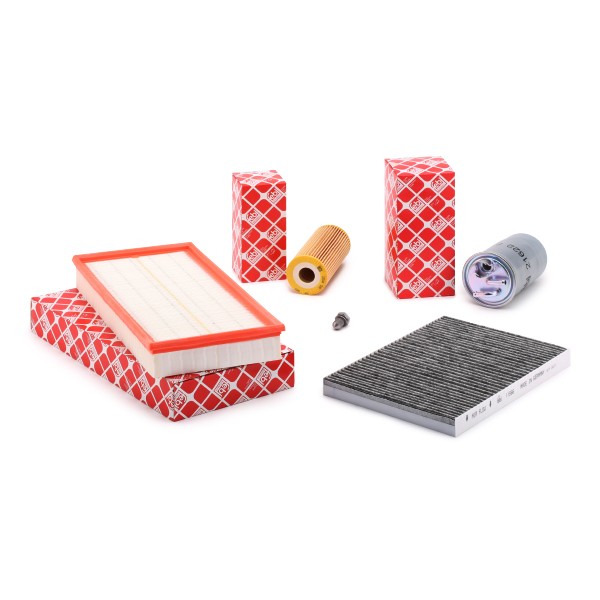 FEBI BILSTEIN Kit de filtres 36108 VW,SKODA,AUDI,GOLF IV 1J1,NEW BEETLE 9C1, 1C1,BORA 1J2,NEW BEETLE
