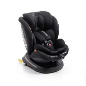 Babyauto Children's car seat rotating 8435593701195 with Isofix, Group 0+ / 1 / 2 / 3, 0-36 kg, 5-point harness, Black, multi-group, rotating, Rearward-facing