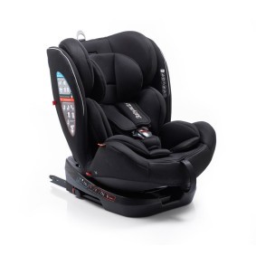 Babyauto Child seat rotating 8435593701102 with Isofix, Group 0+ / 1 / 2 / 3, 0-36 kg, 5-point harness, Black, multi-group, rotating, Rearward-facing