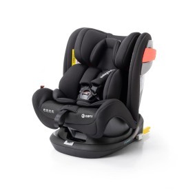 Babyauto Kindersitz mitwachsend 8435593700013 mit Isofix, Gruppe 0+ / 1 / 2 / 3, 0-36 kg, 5-Punkt-Gurt, schwarz, mitwachsend, drehbar, Rückwärtsgerichtet