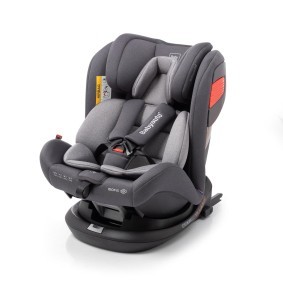 Babyauto Kindersitz Auto drehbar 8435593701614 mit Isofix, Gruppe 0+ / 1 / 2 / 3, 0-36 kg, 5-Punkt-Gurt, anthrazit, mitwachsend, drehbar, Rückwärtsgerichtet