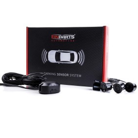 EINPARTS Kit sensori retromarcia posteriore EPP BUZZER N RED con trapano, posteriore, con allarme acustico, N° sensori: 4