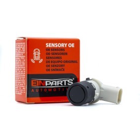 EINPARTS Kit sensori di parcheggio anteriore EPPDC63 anteriore, Sensore ad ultrasuoni, nero