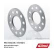 Comprar SEAT Separadores de ruedas EIBACH 57mm, Pro-Spacer S90108003 online