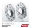 Comprar FIAT Separadores de rueda EIBACH 58mm, Pro-Spacer S90215020 online