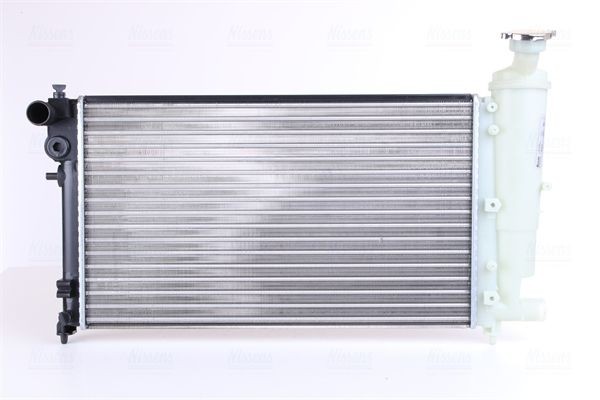 NISSENS  67502 Chladič, chlazení motoru Rozměry mřížky chladiče: 370 x 648 x 16 mm