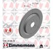 originali ZIMMERMANN 19918780 Disco freno