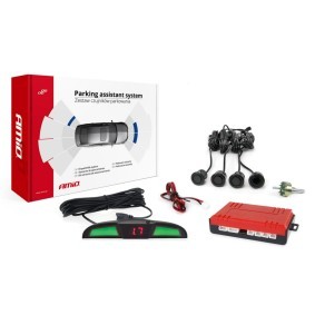 AMiO Kit sensori di parcheggio anteriore e posteriore (02284)