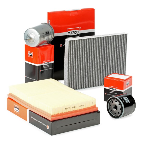 MAPCO Kit de filtres 68801 VW,SEAT,GOLF IV 1J1,BORA 1J2,BORA Ranchera familiar 1J6,GOLF IV Variant 1