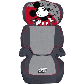 MICKEY AND FRIENDS Kids car seat without Isofix 25347 without Isofix, Group 2/3, 15-36 kg, No, Grey, printed design