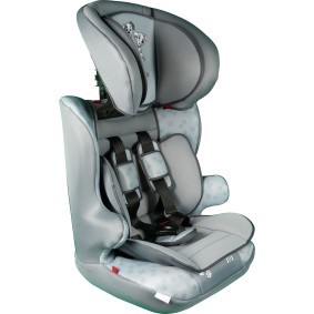 101 DALMATIANS Children's seat Group 1/2/3 11032 without Isofix, Group 1/2/3, 9-36 kg, 5-point harness, Grey