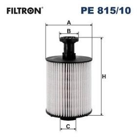 Filtro carburante 16 40 312 19R FILTRON PE815/10 FIAT, RENAULT, NISSAN, RENAULT TRUCKS, SANTANA
