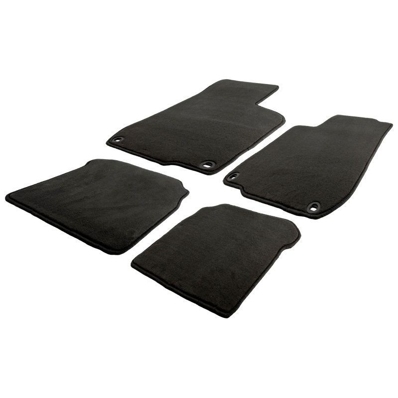 TM ME504 AutoStyle Fußmatten Textil, vorne und hinten, Menge: 4, schwarz TM  ME504 ❱❱❱ Preis und Erfahrungen