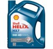SHELL Helix, HX7 550070319 Automobilové oleje Fiat Croma 194 1.9 D Multijet 136 HP benzin
