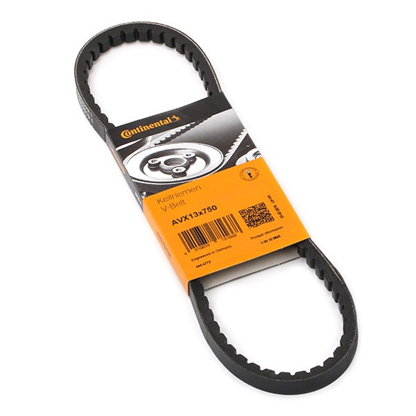 CONTITECH Courroie Trapézoïdale AVX13X750 FIAT,LANCIA,IVECO,COUPE FA/175,TIPO 160,CROMA 154,TEMPRA 1