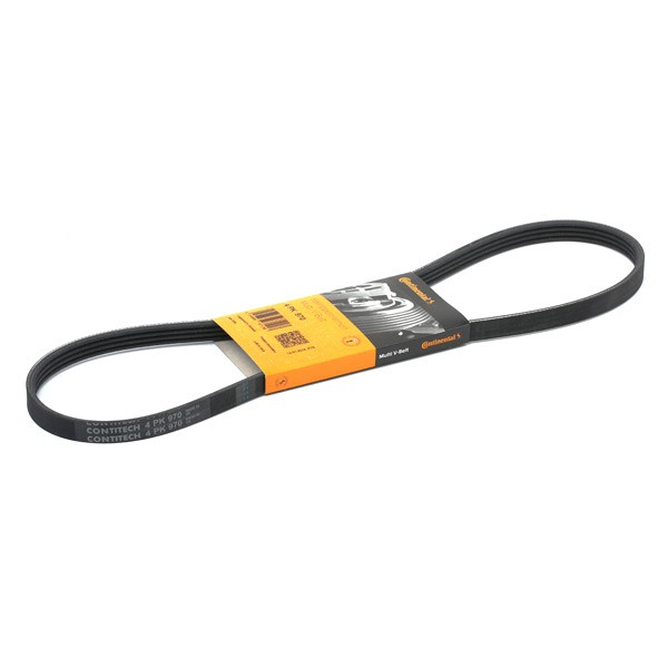 CONTITECH Courroie Trapézoïdale à Nervures 4PK970 BMW,KIA,MITSUBISHI,3 E46,3 Coupé E46,3 Touring E46