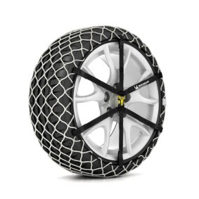 Michelin Easy Grip Limited Tyre snow chains 245-65-R17 008337 with chain tensioner, with mounting manual, with storage bag, Steel