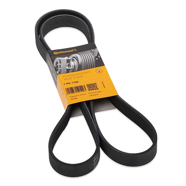 CONTITECH Courroie Trapézoïdale à Nervures 7PK1705 RENAULT,MERCEDES-BENZ,NISSAN,SCÉNIC II JM0/1_,MEG