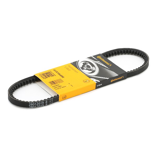 CONTITECH Courroie Trapézoïdale AVX10X650 FIAT,RENAULT,VW,BRAVA 182,BRAVO I 182,TIPO 160,TEMPRA 159,