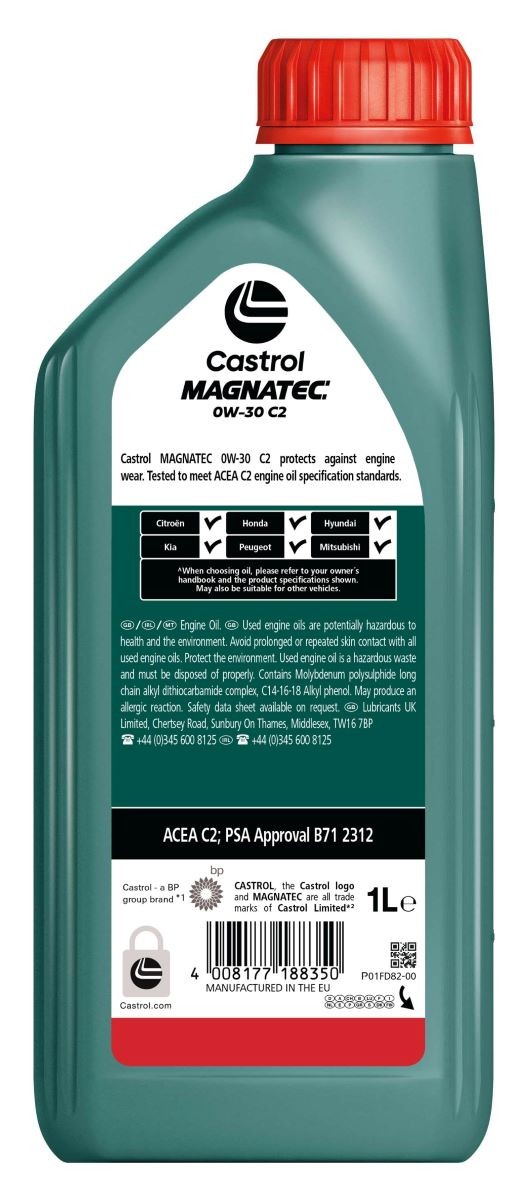 CASTROL Magnatec C2 0W-30 ACEA C2 1l