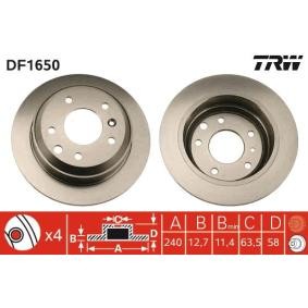 TRW DF1650 Bremsscheibe