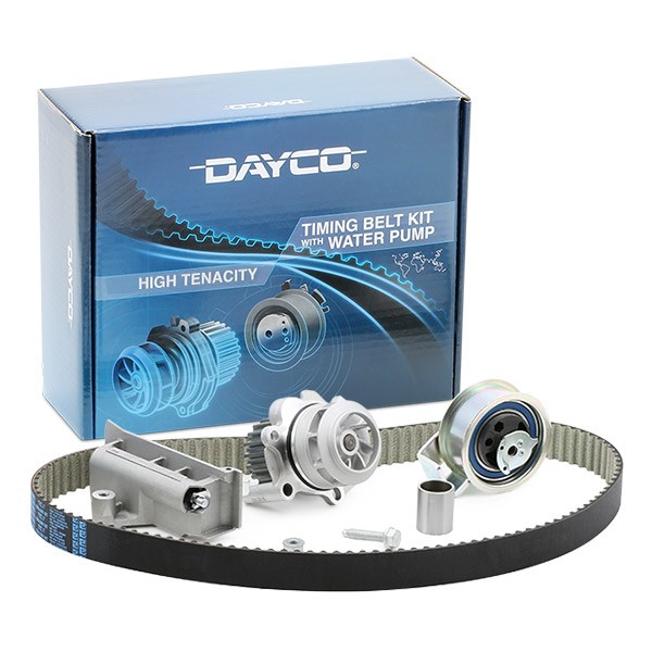 Image of DAYCO Pompa Acqua + Kit Cinghia Distribuzione KTBWP4153 Pompa Acqua + Kit Cinghie Dentate,Pompa VW,AUDI,FORD,Golf IV Schrägheck (1J1),PASSAT (3B3)009