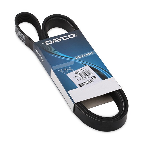 DAYCO Courroie Trapézoïdale à Nervures 6PK1775 FIAT,RENAULT,MERCEDES-BENZ,BRAVA 182,BRAVO I 182,LAGU