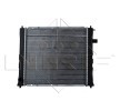 2391638 NRF EASY FIT 58107 Radiator, engine cooling in original quality