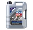 Моторни масла LIQUI MOLY 10W-40, съдържание: 5литър, полусинтетично масло 4100420010927