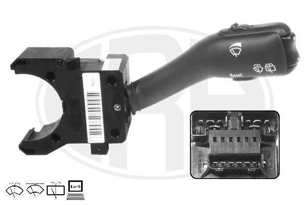 ERA  440393 Steering Column Switch Number of connectors: 14, with board computer function, with rear wipe-wash function, with wipe interval function, with wipe-wash function