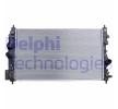 OEM Radiador, refrigeración del motor DELPHI TSP0524046