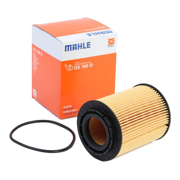 MAHLE ORIGINAL Filtre à Huile OX 160D Oil Filtre MERCEDES-BENZ,AUDI,VW,CLASE V 638/2,Q7 4L,A6 4B2, C