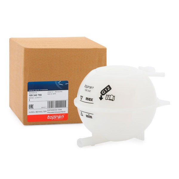 TOPRAN Vase d'Expansion 109 342 Vase d'expansion, liquide de refroidissement VW,AUDI,SKODA,POLO 9N_,