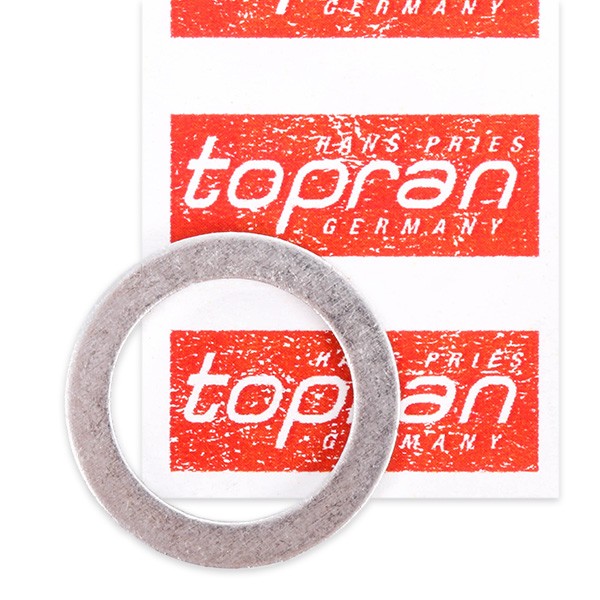 TOPRAN 110 600 Anello di tenuta, vite di scarico olio Ø: 20mm, Spessore: 1,5mm, Diametro interno: 14mm