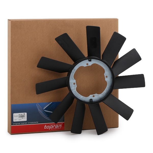 TOPRAN Roue du souffleur, refroidissement du moteur 500 903 BMW,5 E39,3 E36,3 E30,5 E34,3 Coupé E36,