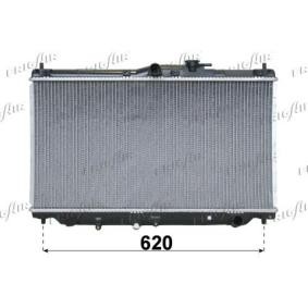 Radiador, refrigeración del motor Malla radiador: 350 x 660 x 26 mm con OEM número 19010-PT0-004