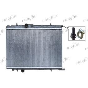 Radiador, refrigeración del motor Malla radiador: 380 x 556 x 26 mm con OEM número 9647421380