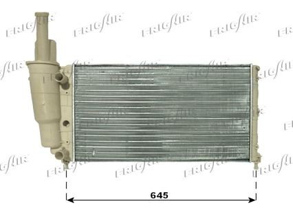 FRIGAIR  0104.3004 Radiador, refrigeración del motor Malla radiador: 577 x 322 x 30 mm