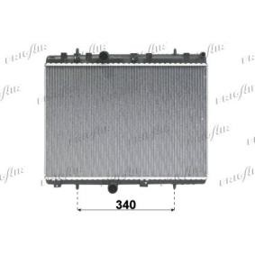 Radiador, refrigeración del motor Malla radiador: 380 x 560 x 26 mm con OEM número 1330P9