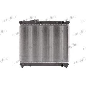 Radiador, refrigeración del motor Malla radiador: 375 x 478 x 36 mm con OEM número 17700-60A12
