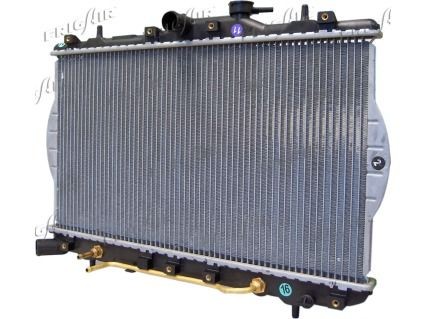 FRIGAIR  0128.3072 Chladič, chlazení motoru Rozměry mřížky chladiče: 335 x 602 x 16 mm