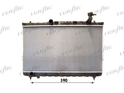 FRIGAIR  0128.3087 Chladič, chlazení motoru Rozměry mřížky chladiče: 725 x 400 x 20 mm