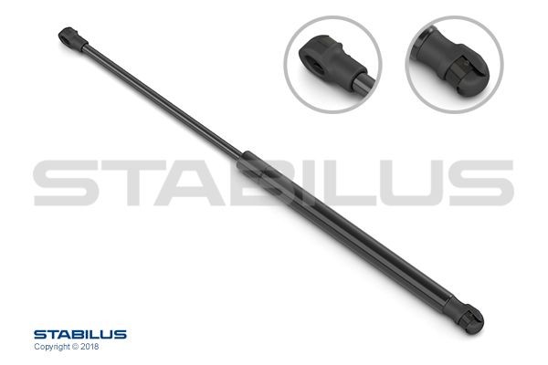 STABILUS // LIFT-O-MAT® 022929 Pneumaticka pruzina, zavazadlovy / nakladovy prostor Délka: 436mm, Zdvih: 160mm