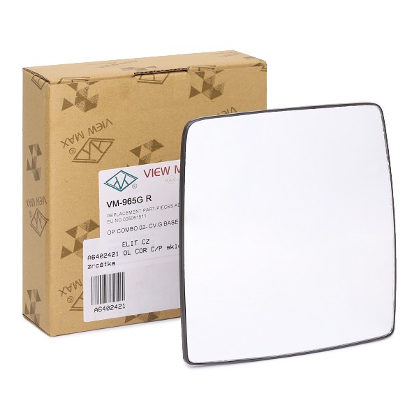 ALKAR Miroir De Rétroviseur 6402421 Glace Retroviseur,Verre De Rétroviseur OPEL,VAUXHALL,COMBO Furgó