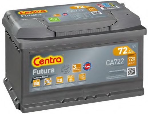 Fahrzeugbatterie CENTRA CA722 3661024014281