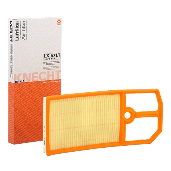 MAHLE ORIGINAL Filtre à Air LX 571/1 VW,SKODA,SEAT,GOLF IV 1J1,POLO 6N2,POLO 6N1,NEW BEETLE 9C1, 1C1