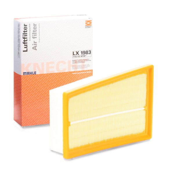 mahleoriginal MAHLE ORIGINAL Luftfilter LX 1983  RENAULT,NISSAN,KOLEOS HY_,QASHQAI / QASHQAI +2 J10, JJ10,X-TRAIL T31,QASHQAI J11, J11_