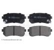 Hyundai Brake system D1157-8267 BLUE PRINT Brake pad set ADG04282